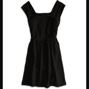 AEO Textured Dress, Black, 6